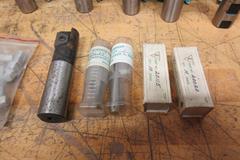 Enco Indexable Milling Tool Holders Assorted with Everede Tools and Bits, Dimond Nib Holder with Nibs