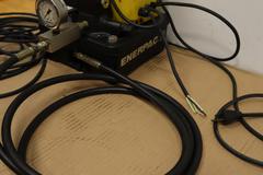 Enerpac PUD1300B, Two Speed, Economy Electric Hydraulic Pump, 3/2 Solenoid Valve, 115V, For use with Single-Acting Cylinders