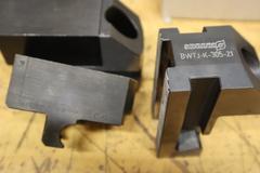  Schunk BWTJ-K305-21 Quick Change 3-Jaw Chuck Base Jaws with (9) Sets of BWW 250 Steel Jaws *** Appear to Have Little to No Use***