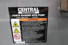 Central Machinery 20 Gallon Parts Washer with Pump and  Metal Stand