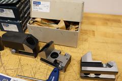 Schunk BWTJ-K305-21 Quick Change 3-Jaw Chuck Base Jaws with (8) Sets of BWW 250 Steel Jaws ***All New, Unused***