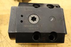 Kennametal KM-LOC Mori 35mm x 76mm Bolt On Tool Block, (5 Holders) Uses KM50 Quick Change Tool Heads
