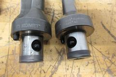 Komet Inserted Drill Tool Holders with ABS50 Modular Mounting, (9 pcs) Sizes Approx .75" - 1.75"