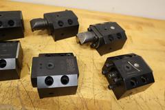Kennametal KM-LOC Mori 35mm x 76mm Bolt On Tool Block, (7 Holders) Uses KM40 Quick Change Tool Heads