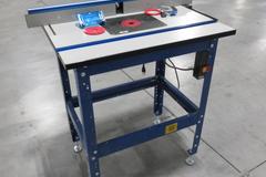 Kreg Precision Router Table System #PRS1045, Adjustable Table and Fence, Dust Collection Port, Dual Outlet Strip with Safety Switch