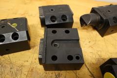 Kennametal KM-LOC Mori 35mm x 76mm Bolt On Tool Block, (7 Holders) Uses KM40 Quick Change Tool Heads