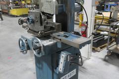KO LEE S618 Manual Surface Grinder with Vacu-Guard Shield and Custom Spin Fixture