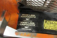 Economy CWF-56-26 Electric Straddle Pallet Stacker