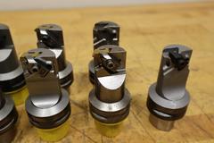 Jewell Tool Group C5 Capto Shank Short Replaceable Inserted Grooving Heads uses 4125 Type Inserts (11pcs)