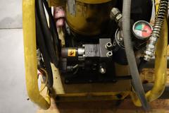 Enerpac GPER5420GFH Electric Hydraulic Pump Unit, 10,000 PSI with 5 Gallon Oil Tank