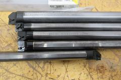 Kennametal Carbide Shank Boring Bars Coolant Through (5pcs), (4) 3/4" and (1) 1" Shank  *** All Appear Unused***