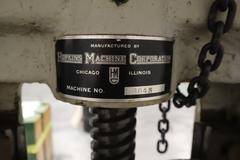 Hopkins Machine Co. Screw Press 20 Ton Capacity