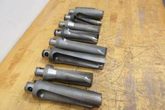 Komet Inserted Drill Bodies with ABS63 Quick Mount Shanks, (8pcs) Assorted Sizes 1.24" - 2.536"