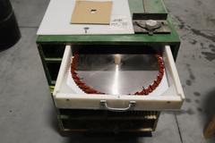 Tannewitz XJS Sliding Table Saw with 0-45 Degree Blade Tilt, 16" Blade and Accessories