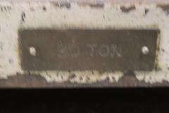 Hopkins Machine Co. Screw Press 20 Ton Capacity