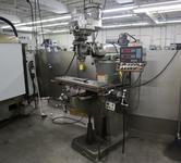 Bridgeport Series I 2HP Vertical Milling Machine, 9" x 42" Table, Variable Speed, Acu-Rite III 2 Axis DRO, Power Table Feed