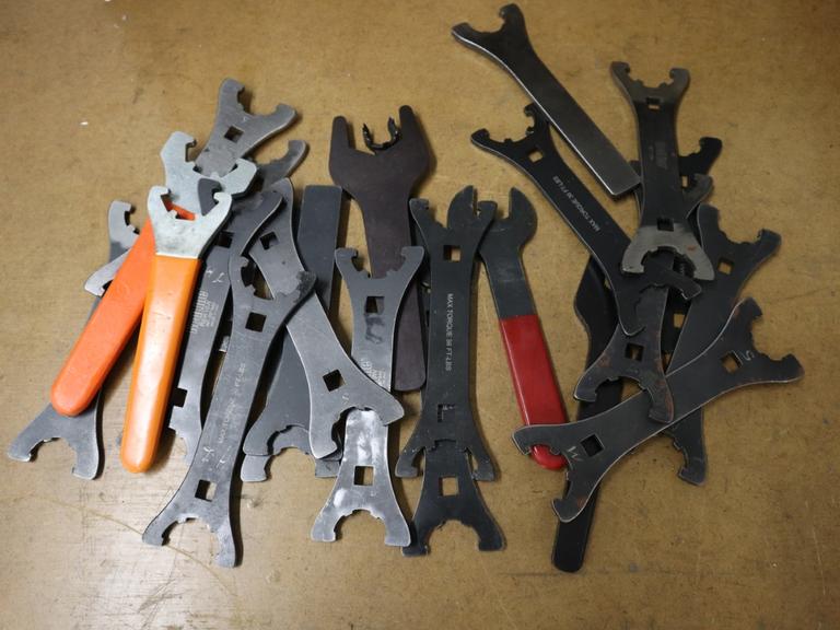 Collet Wrenches, Assorted Sizes