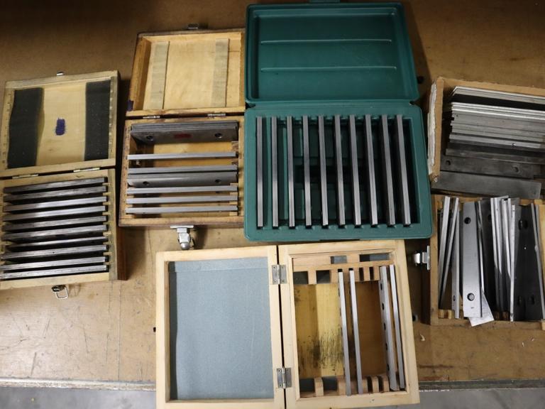 6" Steel Parallels, Assorted Sets, Thick & Thin