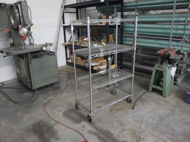 Metro Portable Wire Rack Shelving Unit - 4 Shelves