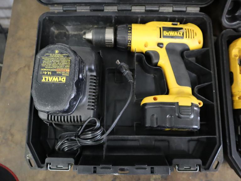 Dewalt 18V Cordless Drills (2)
