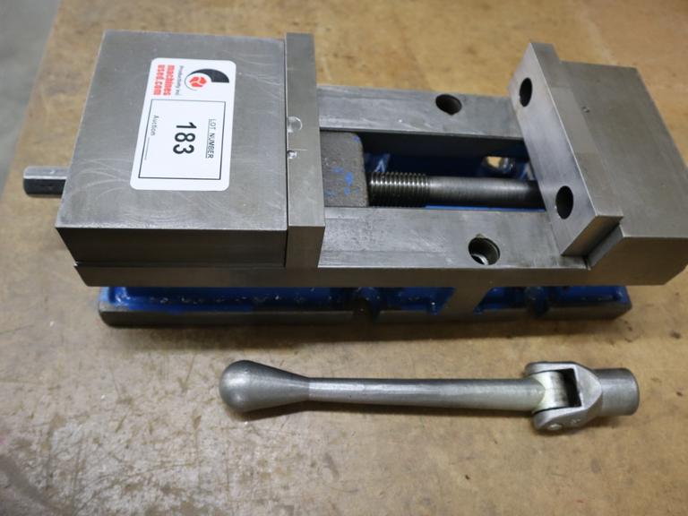 Kurt 3600V 6" Vertical or Horizontal Mount Machine Vise with Steel Hard Jaws and Handle