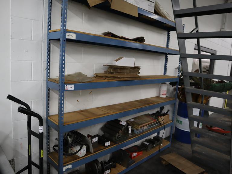 Metal Adjustable 6 Shelf Tear Drop Style Rack Unit ***Contents Not Included***