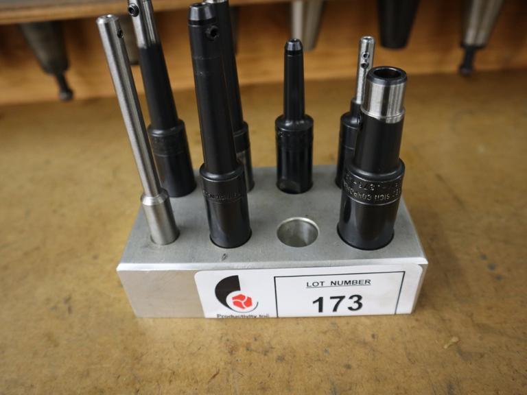 Small Extension Shank Holders in Rack