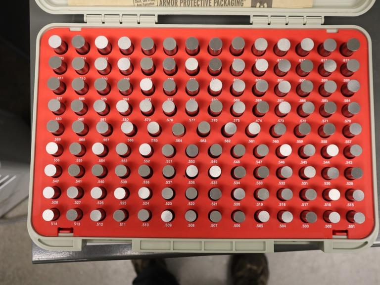 Vermont Gage Plug Gages .5010"+ - .6250"+, (126 Pieces - Complete)