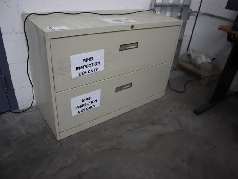 Lateral File Cabinet, (2) Drawer