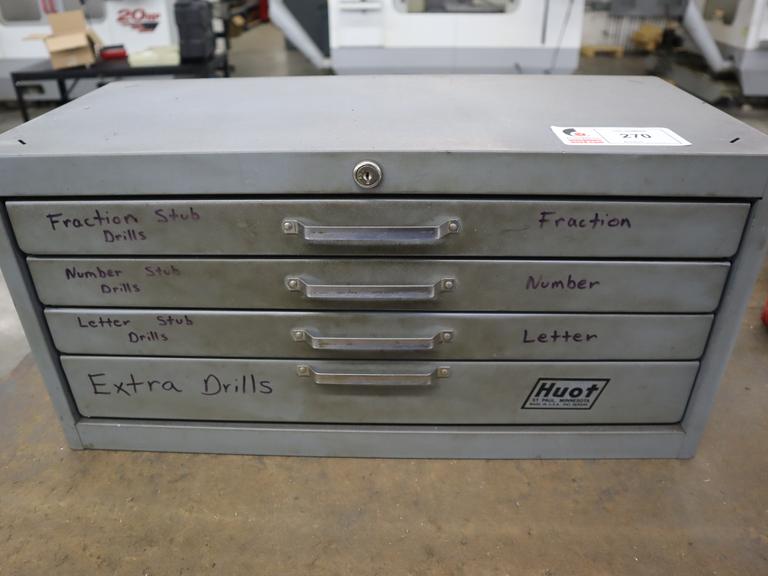 Huot Large 4 Drawer Cabinet of Extra Drills