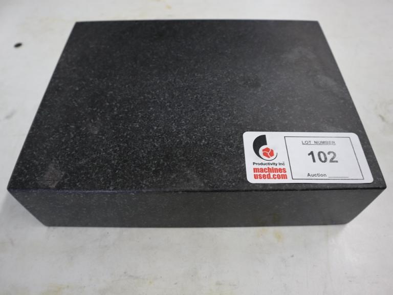 Black Granite Surface Plate 12" x 9.25" x 3"