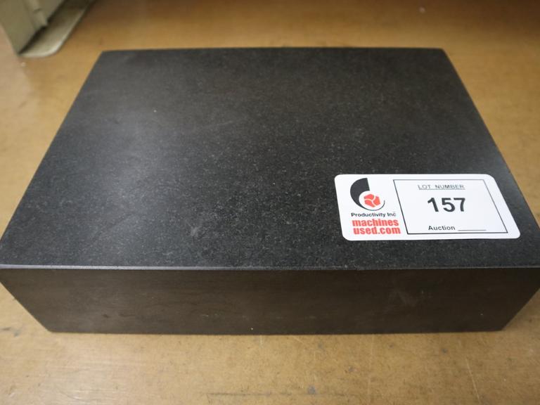Black Granite Surface Plate 12" x 9" x 3"