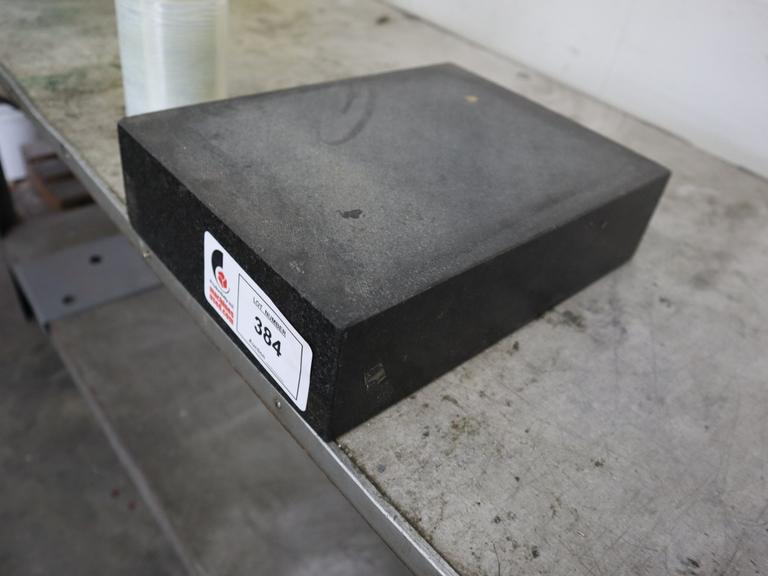 Black Granite Surface Plate 12.5" x 9.25" x 3"