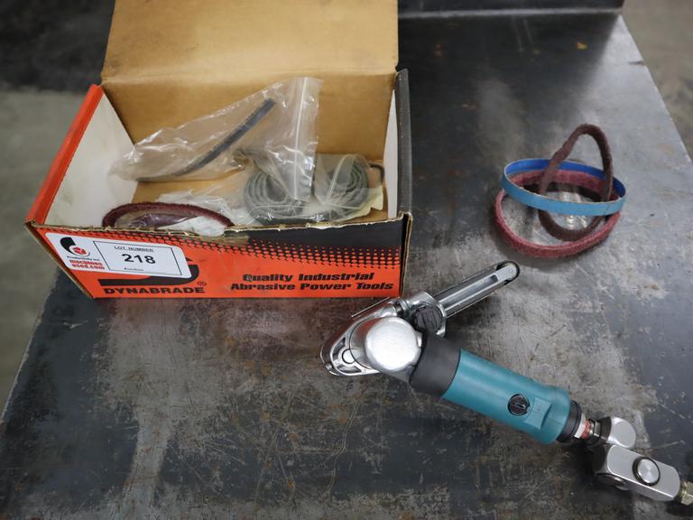 Dynabrade Pneumatic Mini Dyna File with Accessories