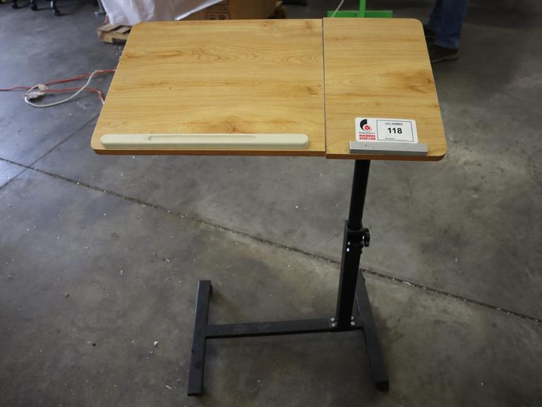 Writing  Desk, Rolling Adjustable Height