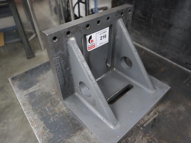 Cast Iron Angle Plate 9" x 12" x 10"