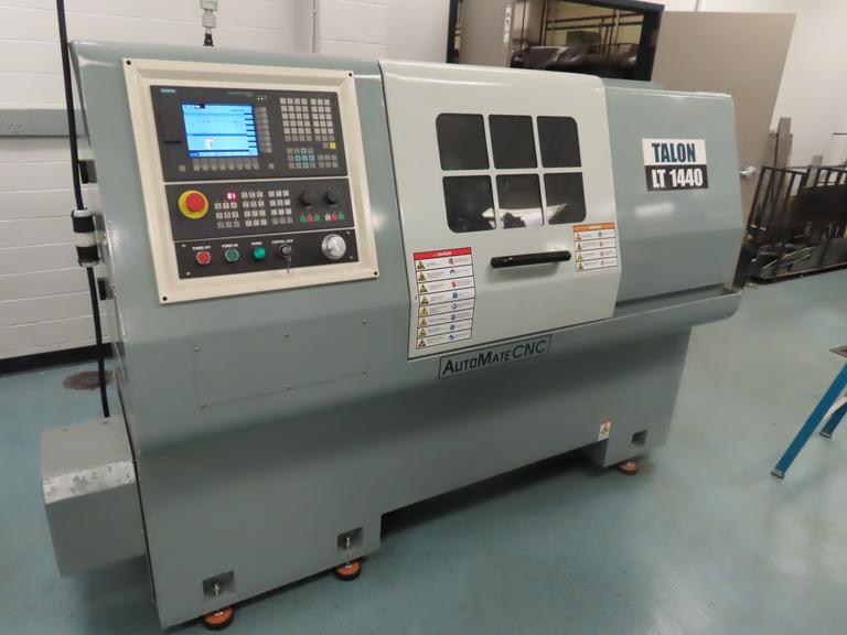 Automate CNC Talon LT 1440 CNC Turning Center, Siemens 808D, 6" 3-Jaw Chuck, 6-Station Turret, Tailstock