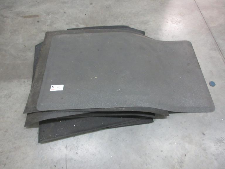 Rubber Anti-Fatigue Mats, Approx (10 pcs)
