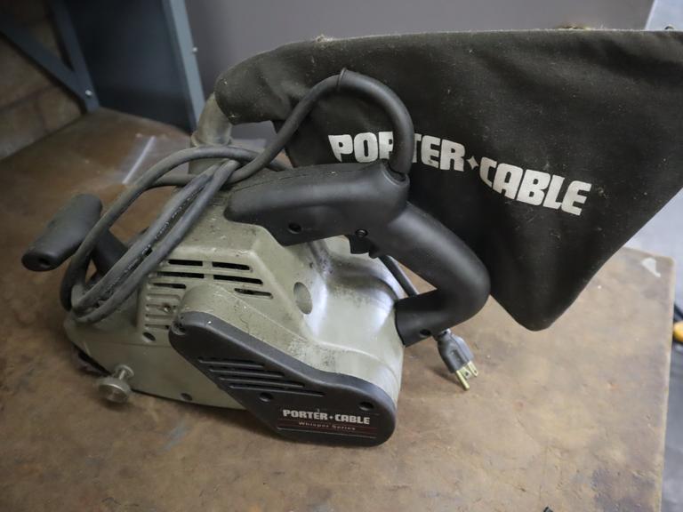 Porter Cable Model 362, 4 x 24" Belt Sander with Dust Pickup