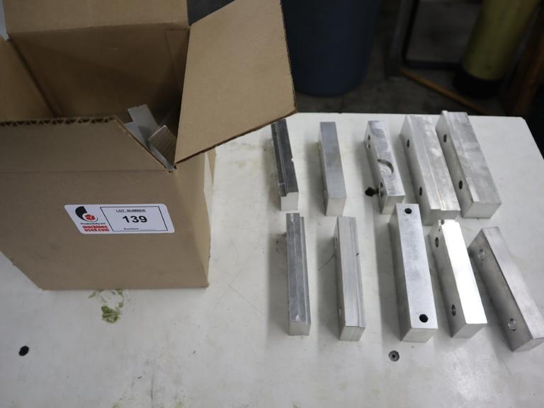 Kurt Aluminum Soft Jaws, Various Heights and Thickness