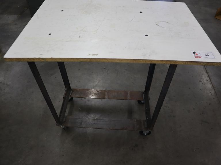 Rolling Table on Casters