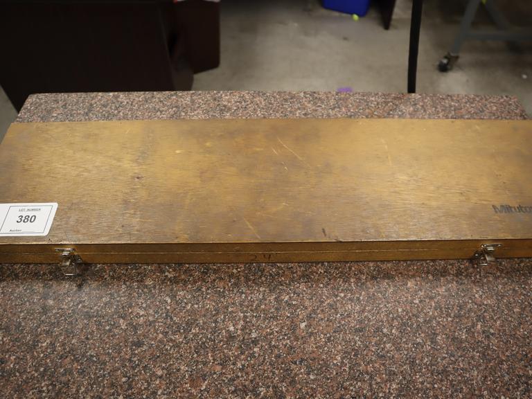 Mitutoyo 500-506-10 24" Digital Caliper in Wood Case