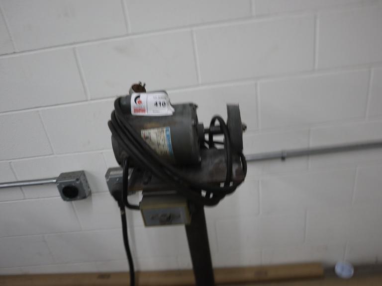 Single End Buffer, 1/2 HP, Single Phase, w Pedestal Base