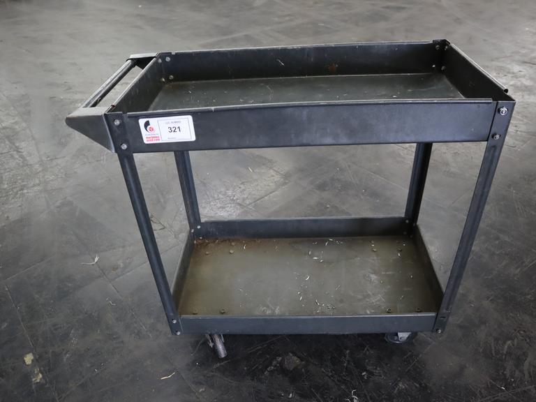 Metal Rolling Shop Cart