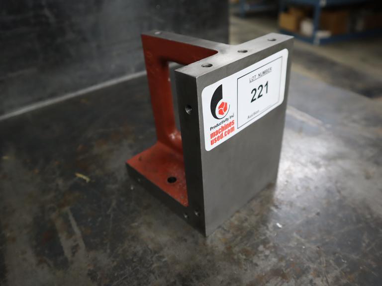Cast Iron Angle Plate 4.5" x 6" x 5"