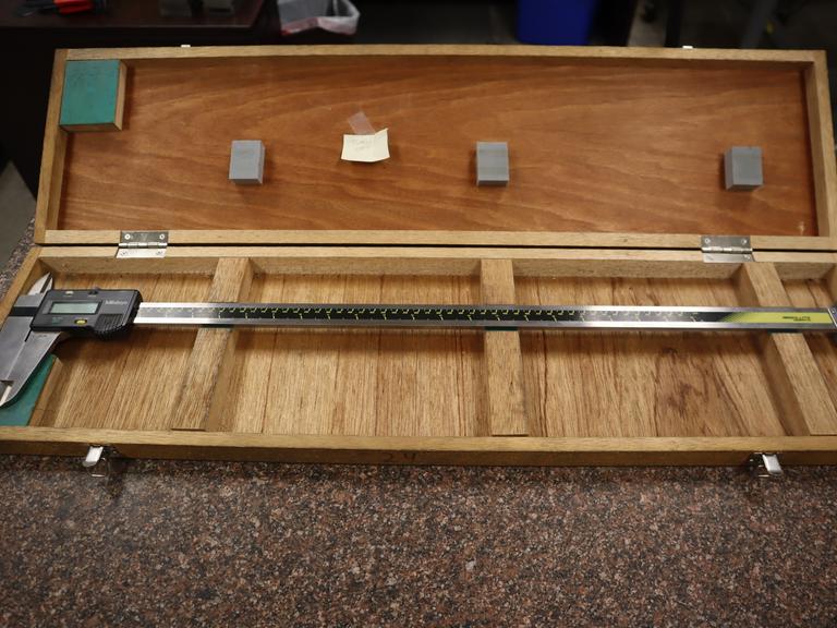 Mitutoyo 500-506-10 24" Digital Caliper in Wood Case