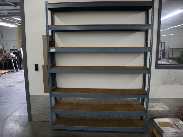 Adjustable Metal Shelving (7) Shelves