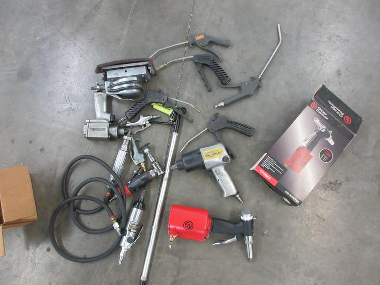 Pneumatic Air Tools, Impact Ratchets, Air Guns, Rivet Gun, Angle/Straight Die Grinders