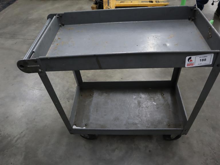 Steel Rolling Shop Cart