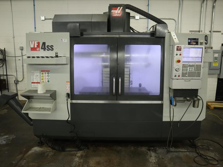 Haas VF-4SS CNC Vertical Machining Center, 50"x20"x25", 15K RPM, 30ATC, Probing - New 2020
